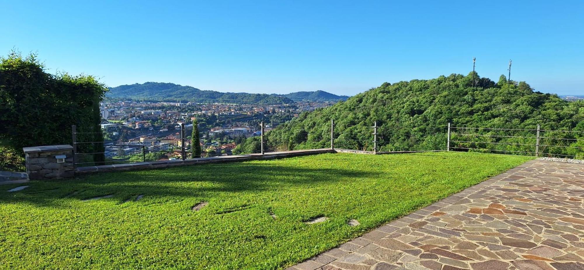 Villa Duno A Un Passo Da Citta Alta 克拉奈佐 外观 照片