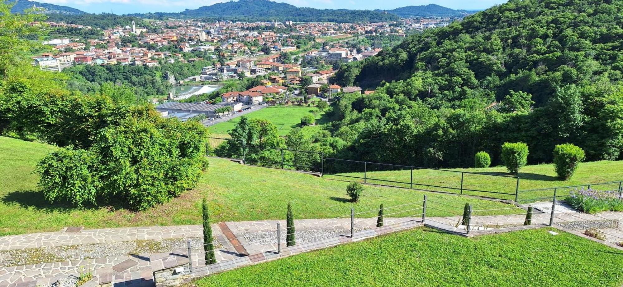 Villa Duno A Un Passo Da Citta Alta 克拉奈佐 外观 照片