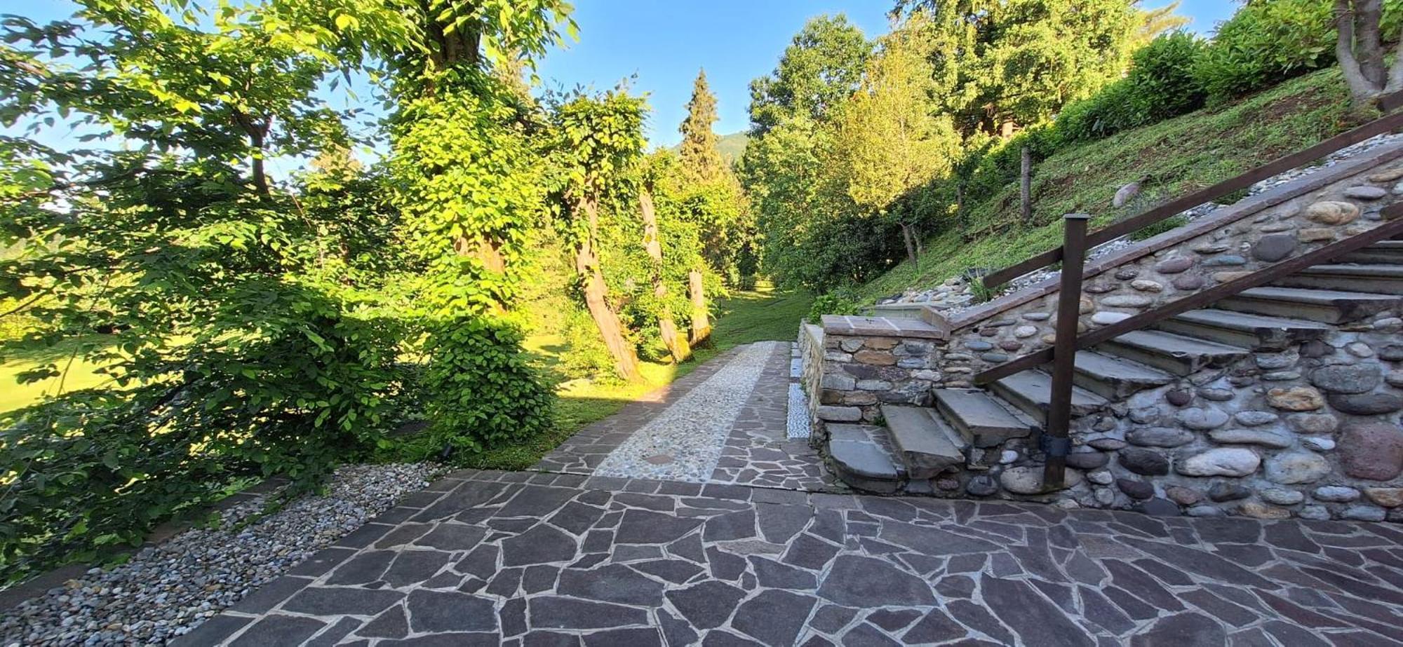 Villa Duno A Un Passo Da Citta Alta 克拉奈佐 外观 照片
