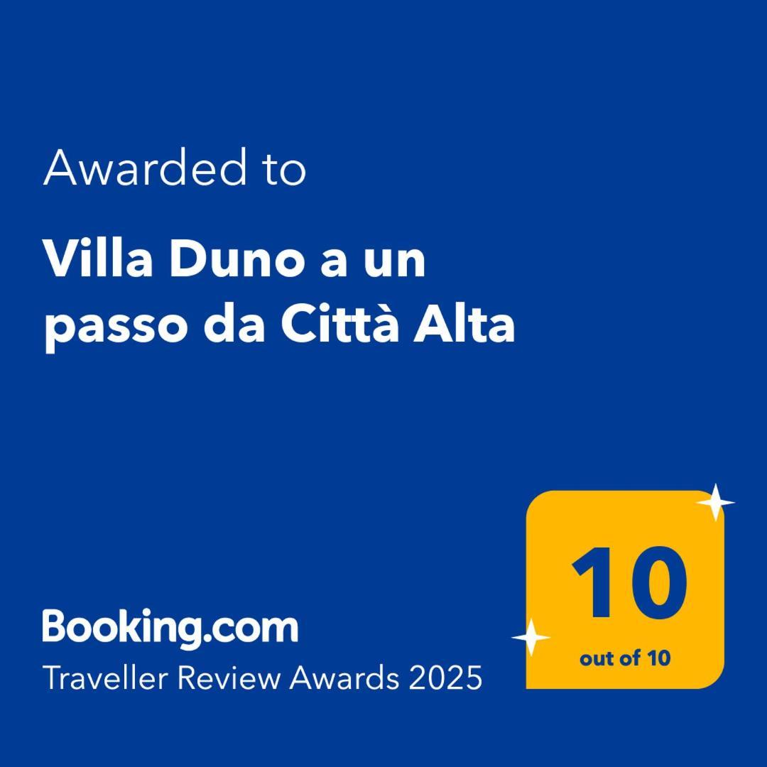 Villa Duno A Un Passo Da Citta Alta 克拉奈佐 外观 照片